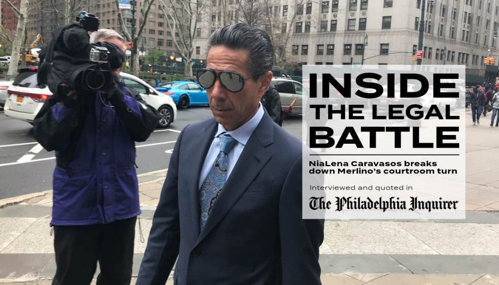 NiaLena Caravasos shares legal strategy in the high-profile ‘Skinny Joey’ Merlino case — quoted in The Philadelphia Inquirer.