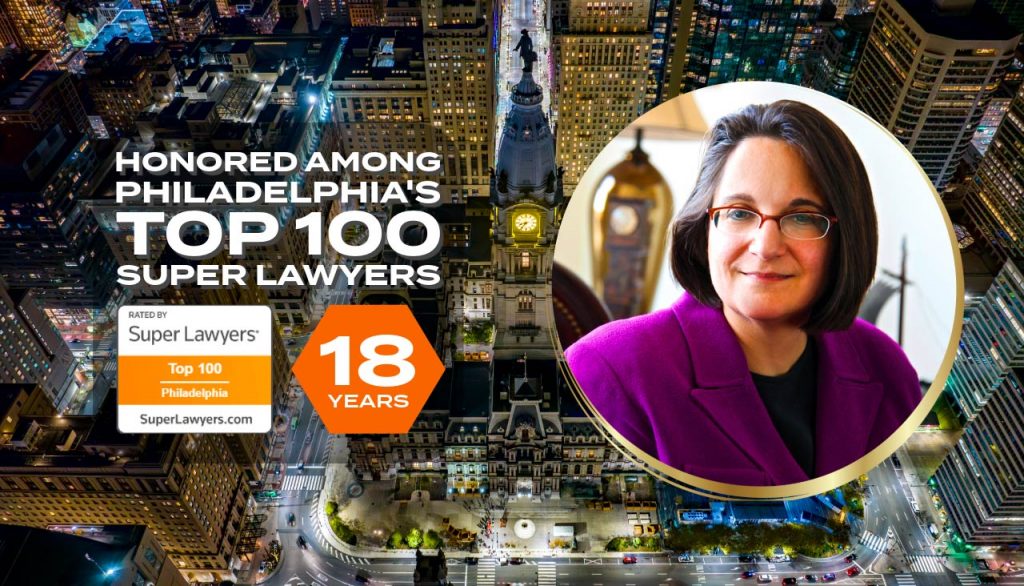 NiaLena Caravasos recognized in 2026 as one of Philadelphia's Top 100 Super Lawyers, reflecting her excellence in federal criminal defense.